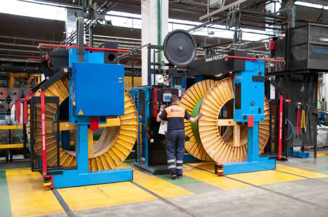Fabricación de cables de baja tensión