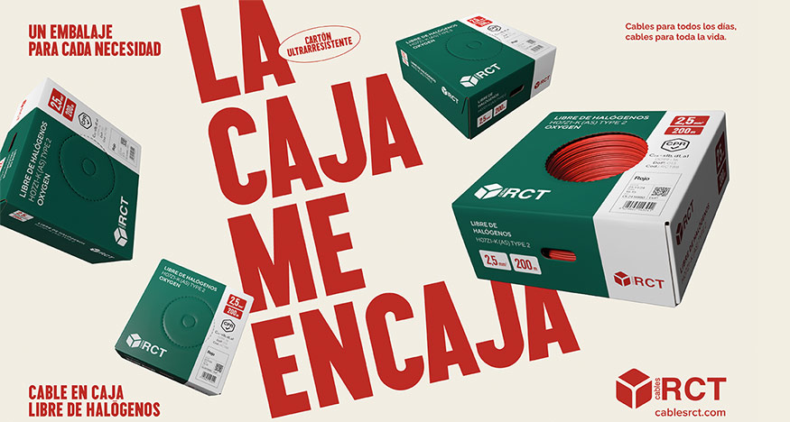 Ecobox: empaquetado en caja de cartón para cables Oxygen H07Z1-K (AS)