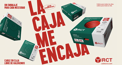 En caja, el cable encaja