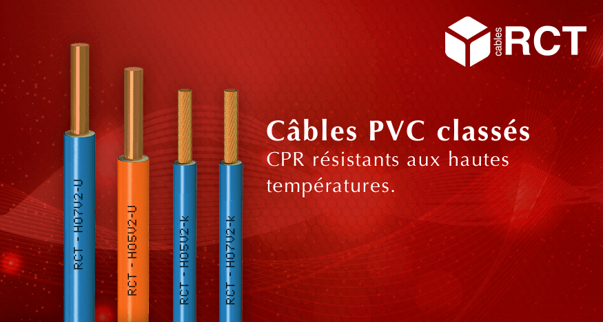 banner cables PVC FR